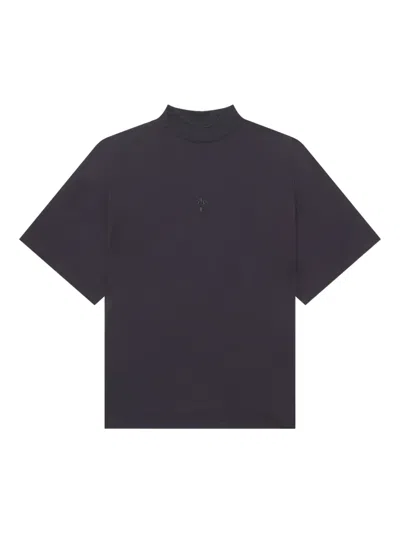 Place Of Elms Logo-embroidery T-shirt In Gray