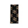 Place Of Elms Men's Black Nero Castano Monolink Scarf In Black