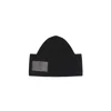Place Of Elms Men's Black Nero Perugia Beanie Hat In Black