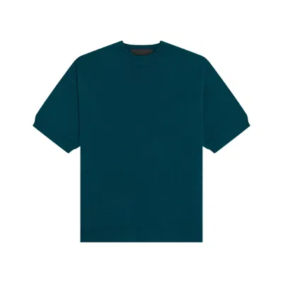 Place Of Elms Men's Green / Blue Capri Mare T-shirt In Multi