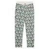Place Of Elms Men's Green / White Spiritual Guardian Denim Pants In Multi