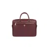 Place Of Elms Men's Red Classic Cabernet Gentlemen Briefcase In Red