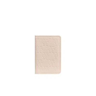 Place Of Elms Men's White Crema Monolink Business Wallet