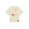 Place Of Elms Men's Neutrals Biscotto T-shirt In White