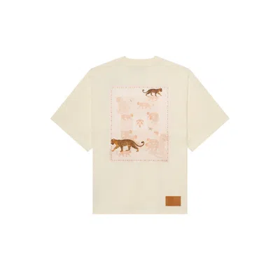 PLACE OF ELMS MEN'S WHITE JAGUAR DREAMS T-SHIRT