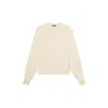 Place Of Elms Men's White Light Monolink Jacquard T-shirt In White