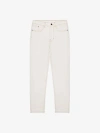 Place Of Elms Off-white Denim Pants In Off-white