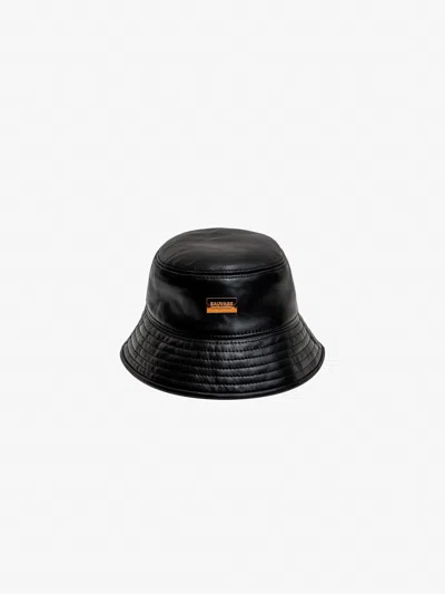 Place Of Elms Sauvage Bucket Hat In Gold In Black