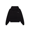 Place Of Elms Soft Oversized Black Hoodie In Black