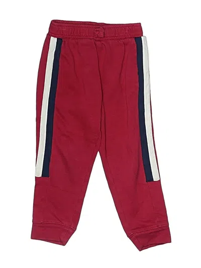 Pre-owned Place Sport Kids' Track Pants In Red
