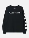 Places+faces Logo T-shirt In Black