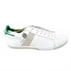 Plae Men's Mulberry Full Grain Leather Casual Sneakers In White/green In Multi