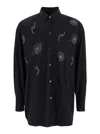 Plain Camicia Con Applicazioni
