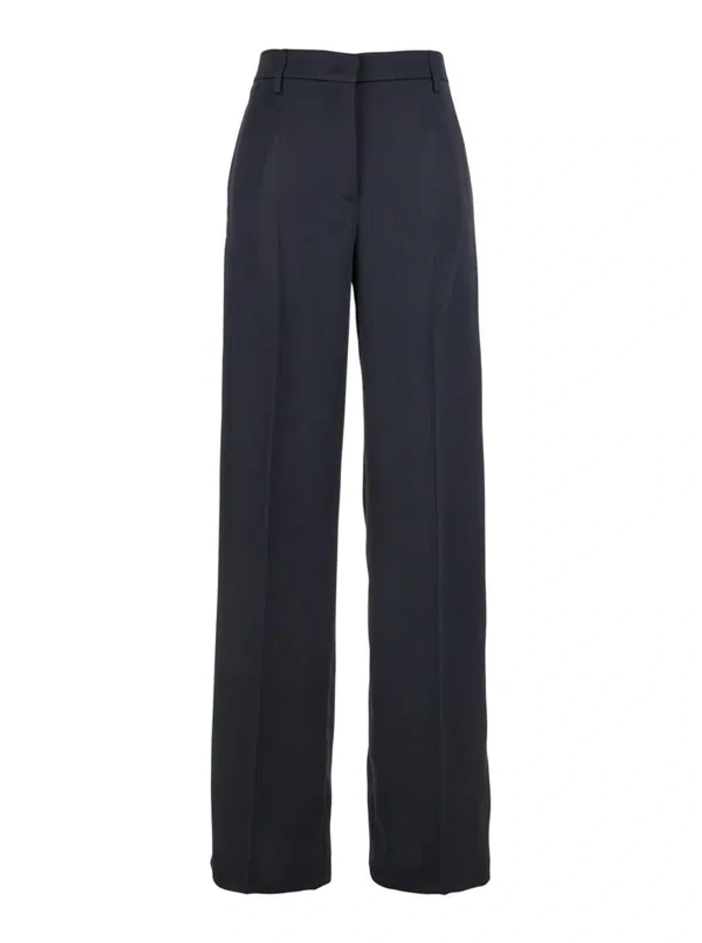 パンツ PLAIN Blue Tailored Pants in Satin Woman (35144331 NOTTEAC) Plain Blue Tailored Pants In Satin Woman | ModeSens