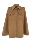 Plain Tibet Fur Short Jacket