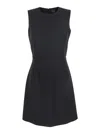 Plain Sleevless Mini Dress