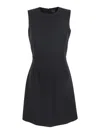 Plain Sleevless Mini Dress