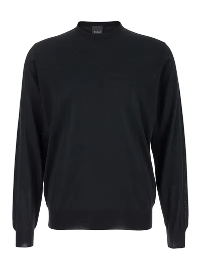 Plain Topwear In Black