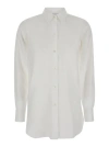 Plain Oversized White Shirt In White