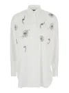 Plain Camicia Con Applicazioni