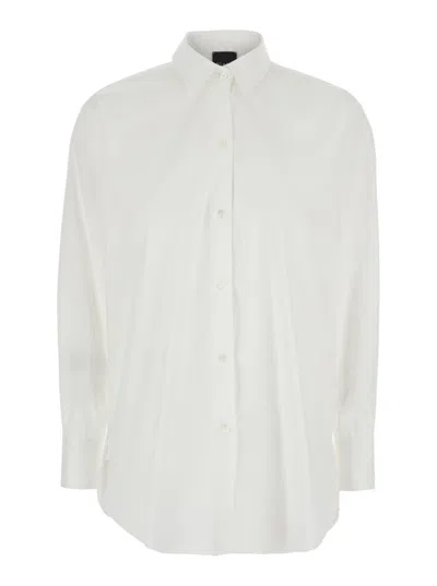 PLAIN PLAIN WHITE SHIRT WITH CLASSIC COLLAR