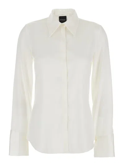 Plain Silk Satin Shirt