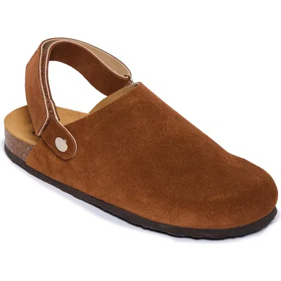 Plakton Blake Clog In Afelpado Marron