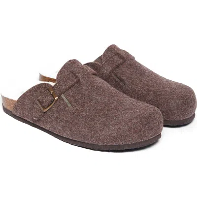 Plakton Blogg Clog In Brown