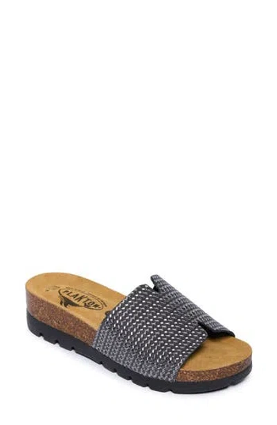Plakton Celeste Slide Sandal In Fiji Niquel