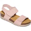 Plakton Compi Sandal In Nobuck Salmon