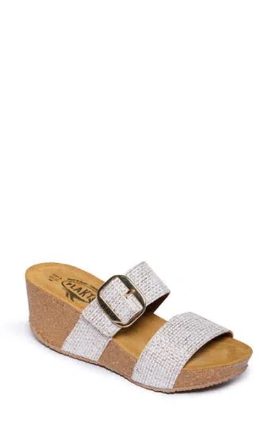 Plakton Wonder Wedge Sandal In Habana Crudo