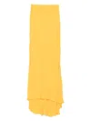 Plan C Asymmetric Skirt In Yellow