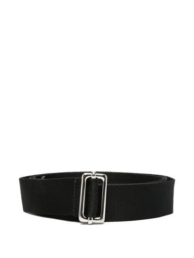 Plan C Buckle-fastening Belt In Black