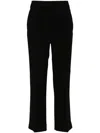 Plan C Cady Trousers In Black