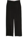 Plan C Cady Trousers In Schwarz