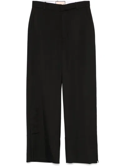 Plan C Cady Trousers In Black