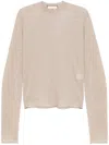 Plan C Cashmere Sweater In Neutrals