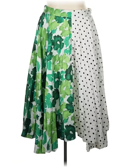 Pre-owned Plan C Casual Skirt In Green