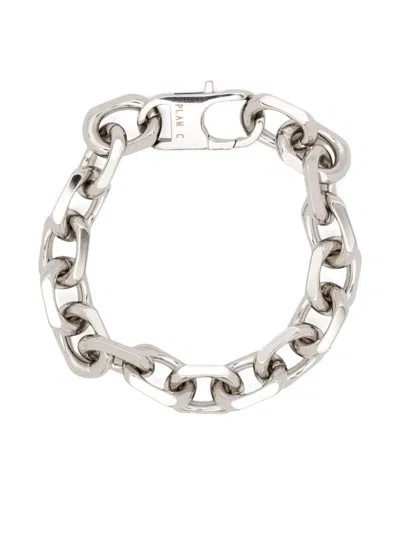 Plan C Catena Bracelet In Metallic