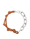 Plan C Chain Knotted Neackaces In Brown