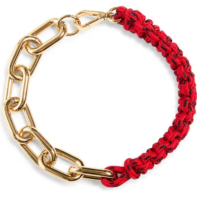 Plan C Chunky Chain Necklace In Gold