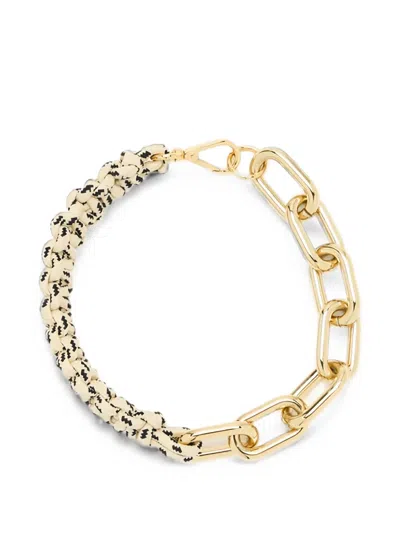 Plan C Chunky-chain Necklace In Gold