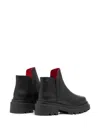 Plan C Chunky-sole Ankle Boots In Black