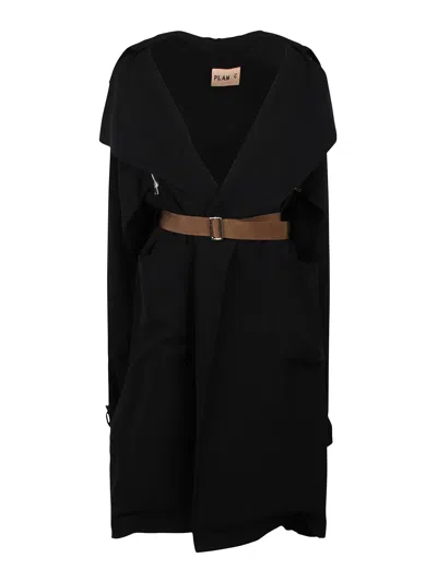 PLAN C COAT WITH LAYERED DESIGN