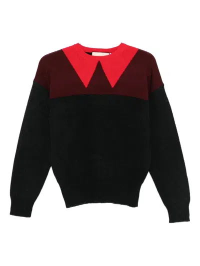 PLAN C COLOUR-BLOCK JUMPER