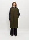 Plan C Mantel Single-breasted Coat In Pine Green 00v80