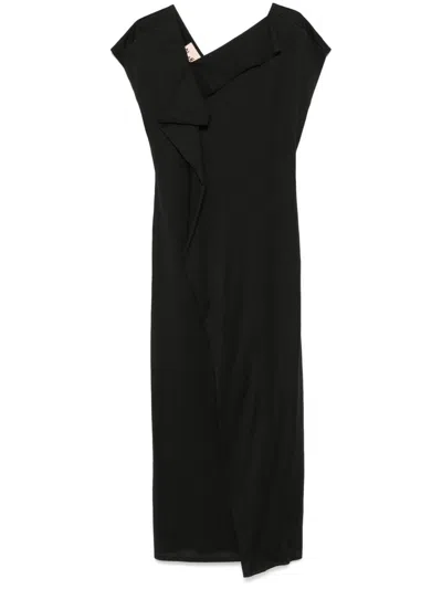 PLAN C COTTON JERSEY DRESS