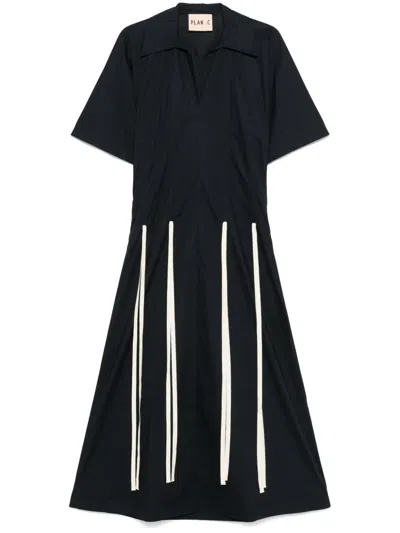 Plan C Cotton Midi Dress