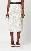 Plan C Paillette Embellished Midi Skirt In Multi