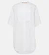 Plan C Cotton Shirt In White